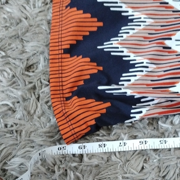 Chevron Patterned Maxi Dress - Picture 9 of 9